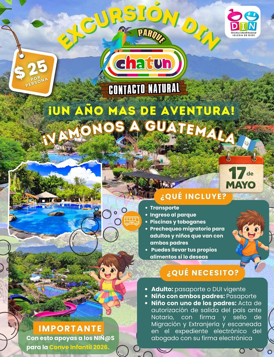 Excursión Infantil Nacional - Parque Chatun, Guatemala